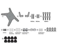 Kit de fixation KAPPA 7710DK/7710DTK pour KTM 790 Adventure / R (19-20)