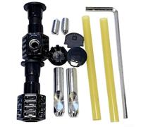 Kit de fixation murale pour toilettes - Solution de montage sécurisée pour toilettes suspendues - Installation facile - Tubes en plastique et en acier inoxydable - 160 mm - Kit complet pour rénovation
