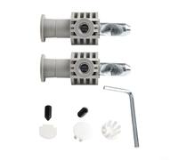 Kit de fixation murale pour WC 1 paire avec fixations en acier inoxydable et plastique pour une installation sûre de la cuvette au mur Convient pour les rénovations modernes de salle de bain