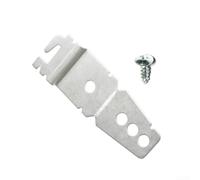Kit de fixation panier supérieur pour Bosch pour siemens Compatible(1 pc) | Acier inoxydable pour robuste, résiste à l'humidité, durée de vie prolongée, finition argentée, qualité supérieure