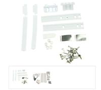 KIT DE FIXATION PORTE FRIGO INTÃ¿GRABLE + SYSTÃ¿ME GLISSIÃ¿RE POUR REFRIGERATEUR WHIRLPOOL