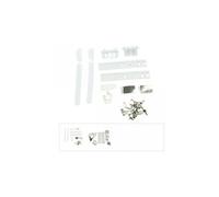 Kit de fixation porte frigo intégrable + système glissière pour refrigerateur
