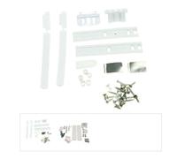 Kit de fixation porte frigo intégrable - WHIRLPOOL - Système glissière - Référence 481231028208