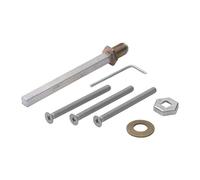 Kit de fixation porte K/G Broche rapide 2210/3310 Garniture de poignée 8x120mm 77-82mm HOPPE