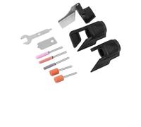 Kit de fixation pour aiguisage, outils de jardinage, meuleuse électrique, chaîne d'affûtage