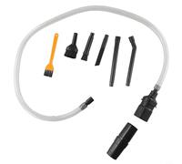 Kit de fixation pour aspirateur 9 pièces pour suceur plat avec adaptateur 35 mm compatible avec Bosch Sebo Hoover Shark Electrolux Bissell Eureka - Universel 1-0,25 ID