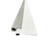 Kit de Fixation pour Auvent de Voiture | Canal de « 8 » | Passepoil d'Auvent 3M 8 mm Double Rabat + Noyau en PVC Solide Keder pour Camping-Car et Tente