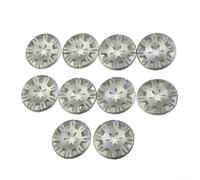 Kit de fixation pour bouclier thermique d'échappement - 10 clips métalliques et écrous compatibles avec les panneaux d'isolation de dessous de plateau Ford
