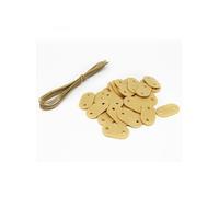 Kit de fixation pour brise vue, canisse anti-UV - 30 plaquettes + 4.20 m de fil - Beige beige G