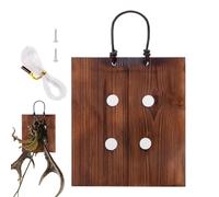 Kit De Fixation pour Fougère Corne D'élan - Murale Accrochable | Jardinière Verticale pour Suspendues en Intérieur Extérieur Et Mur Végétal
