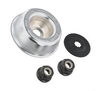 Kit de fixation pour lame de débroussailleuse avec deux tailles d'écrous pour une fixation sûre et un fonctionnement efficace