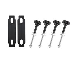 Kit De Fixation Pour Planche De Récupération DIY Universel Démontage Rapide | Kit Fixation pour Pistes Traction Galerie Toit Véhicule Tout-Terrain SUV Camping Aventure