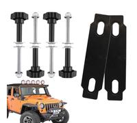 Kit de fixation pour planche de traction DIY Universel Démontage Rapide | Kit rail traction pour galerie de toit SUV véhicule tout-terrain aventure en plein air