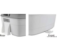 Kit de fixation pour Porta Potti Qube 165 Osculati 50.217.50