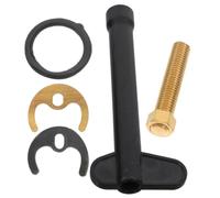 Kit de Fixation pour Robinet Trou, la Cuisine et Évier | Support, Écrou et Rondelle en Acier Inoxydable, Montage sous Évier, des Fuites, Usage Plomberie
