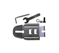 POLISPORT 8632900021 - Plaque métallique de Rechange + vis pour Version châssis (Ensemble utilisé sous la Selle pour Relier la Coque de Selle au Tube métallique) modèles Joy/KOOLAH