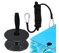 Kit de Fixation pour Tapis Flottant | Kit À Outils Stable Réglable Portable | Boucle d'Arrimage pour Tapis Aquatique,Été Piscine Lac Mer Arrière-Cour Terrasse Bateau Ponton