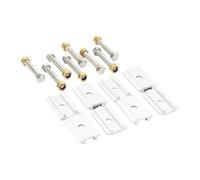 Kit de Fixation pour Tentes de Toit de Voiture, Support de Montage Professionnel, Rail Coulissant, Visserie et Alliage D'aluminium pour Les