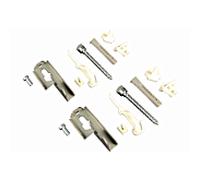 Kit de fixation rapide Purmo AZ05BW000SSTD23 jusqu'à BL 1600 mm, 2 pièces, avec dispositif anti-soulèvement