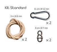Kit de fixation standard pour hamacs