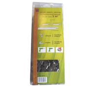 Kit de fixation terrasse bois composite - L: 22 cm - l: 8.5 cm - Inox