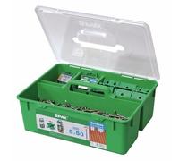 Kit de fixation terrasse - bois exotique - 25 m2 - vis 4,5 x 50 mm SPAX