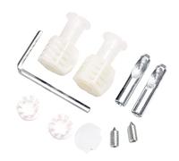 Kit de fixation universel pour toilettes suspendues au mur, vis de couvercle à huile, charnières de fixation supérieure en acier inoxydable