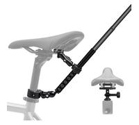 Kit de Fixation Vélo Arrière 47"" avec Perche Invisible pour Insta360 X5-X et DJI OSMO - Idéal Cyclisme, Moto, Vlogging