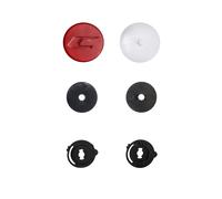 Kit De Fixation Visière Bordeaux Pour Casque Jet CGM 191 PIX