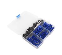 Kit De Fixations pour Carénage De Moto pour Kawasaki KLX250 ER6N ER6F ER5, Vis, Boulons, Écrous, Pièces De Fixation pour Pare-Brise Moto Vis pour Pare-Brise(Bleu)