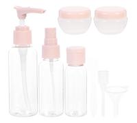 Kit de Flacons Cosmétiques Vides de Voyage en Plastique