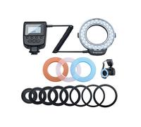 Kit de Flash Annulaire LED Macro avec 8 Anneaux Adaptateurs pour Flash D'Appareil Photo Reflex Numérique pour pour pour