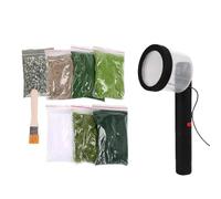 Kit de flocage électrostatique Outils décoratifs Applicateur d'herbe statique