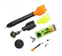 Kit de flotteur de pêche avec couleurs vives pour un positionnement longue distance, flotteur de pêche anti-collision en PVC avec accessoires compatibles avec divers équipements de leurre