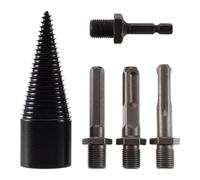 Kit de Forets à Fendre le Bois, Acier au Carbone Noir