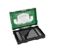 Kit de forets HSS et fraise à chanfreiner Hitachi 40030031 29 pièces (Box III), 10 W 240 V