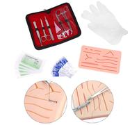 Kit De Formation À La Suture En Silicone Humain Él,Générateur De Suture,Opération De La Peau,Dents Orales,Gencives,Plaies Dentaires,Dentiste,Pratique Médicale,Enseignement - Type E 1set