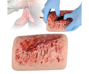 Kit de formation au pansement des plaies, formation à l'arrêt des hémorragies, modèle de simulateur de plaie, réaliste et sûr, pour les cours de médecine