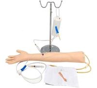 Kit de formation de bras de pratique IV, bras de pratique IV et phlébotomie, kit de démarrage IV fournitures de phlébotomie for école d'infirmières for apprenti infirmier médecin IV