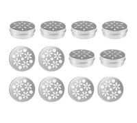 Kit de formation des odeurs - 12 pièces en aluminium perforé - Récipients parfumés en métal, pour la chasse, le travail, la maison, l'extérieur, le jardin, le patio, le porche