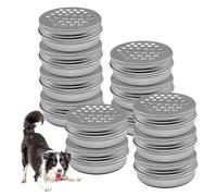 Kit de formation d'odeur pour chien 12 pièces en aluminium Équipement de formation d'agilité d'odeur pour chien Conteneur de formation d'odeur de nez de chien Kit de travail d'odeur Boîtes pour la for
