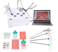 Kit de formation simulée en laparoscopie, kit de pratique de suture, ensemble complet de formation chirurgicale comprenant instruments et accessoires, pour usage par les étudiants en médecine pour les