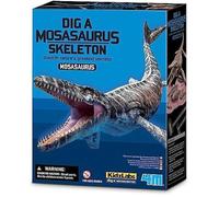 Kit de fouille - 4M - Mosasaurus - Squelette de dinosaure - Activité scientifique - À partir de 6 ans