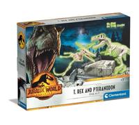 Kit de fouille - CLEMENTONI - Jurassic World - T-Rex et Pteranodon - Multicolore