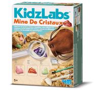 Kit de fouille de cristaux ? Découvre et collectionne de vraies gemmes multicolor TU