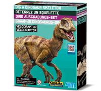 Kit de fouille ? Squelette de Vélociraptor à découvrir multicolore TU