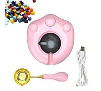 Kit de four à sceller | Cuillère électrique pour faire fondre les bâtonnets de phoque | Four conçu avec pieds de chat à basse pression et rapide pour cartes d'invitation et tampons à sceller