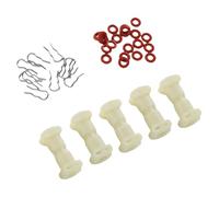 Kit de fourchettes d'étanchéité pour connecteur de machine à café, adapté aux connecteurs d'eau de machine à café Jura, comprend un anneau en silicone et un kit de serrage