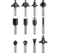 Kit de fraisage kwb 757290 1 pc(s)
