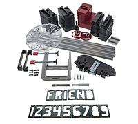 Kit de fraisage lettres et chiffres Sign Pro